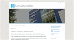 Desktop Screenshot of frauenarztpalma.com
